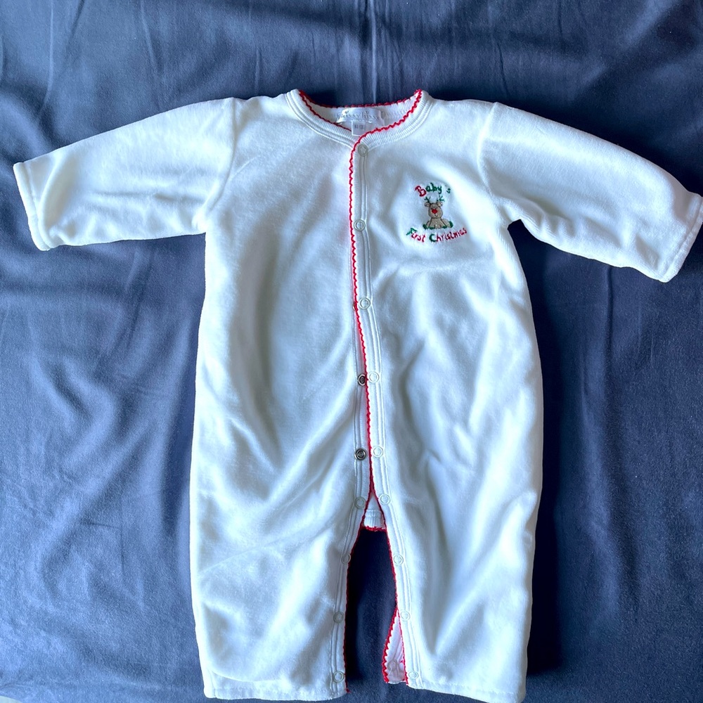 Kissy Kissy baby Christmas Outfit